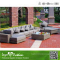 Furniture Outdoor Rattan Sofa Set, Modern Rattan Sofa Set, Conversational Cheap Rattan Garden Sofa Set